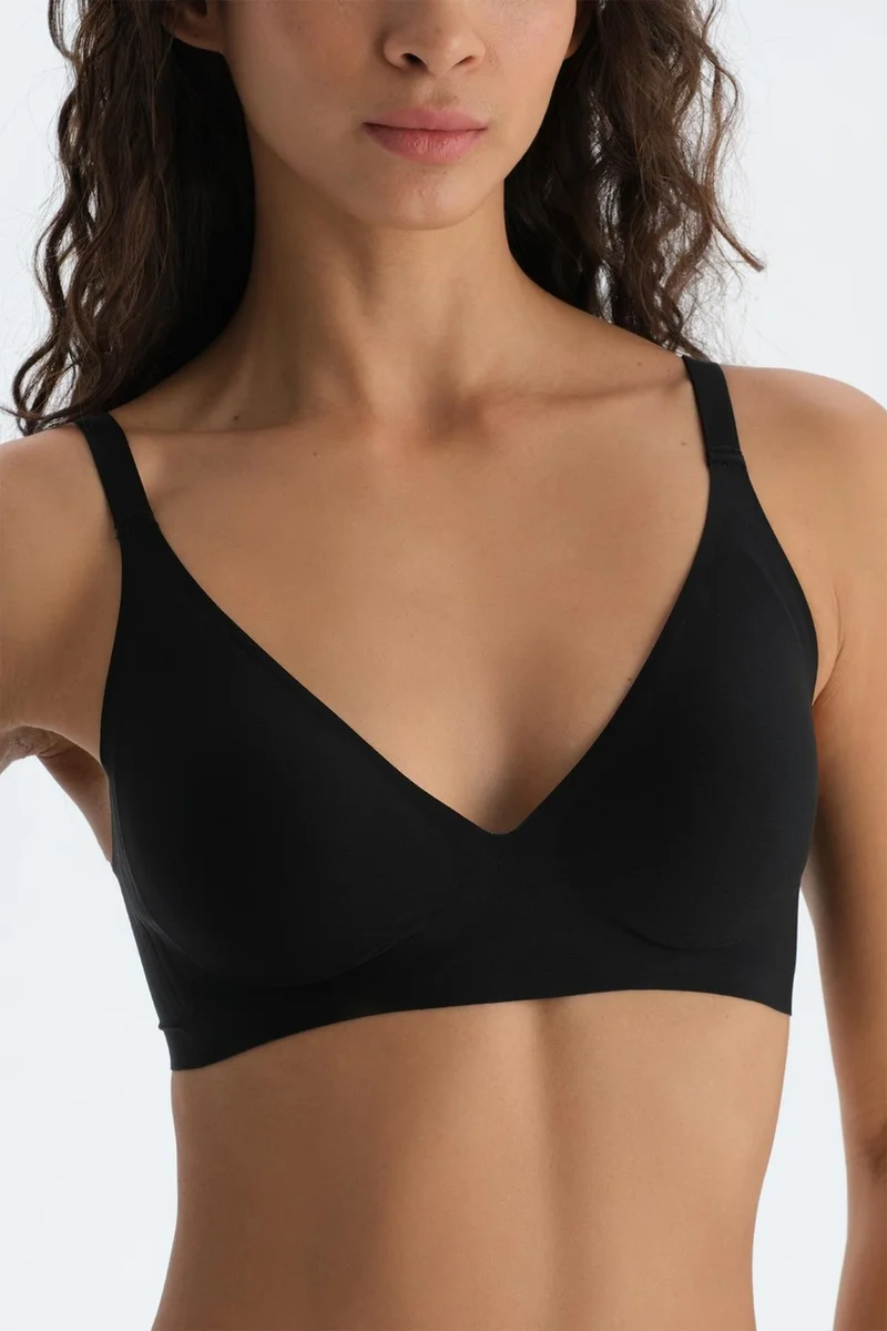 داجي Black 1135KC Nitsa Seamless Bra Without Wire