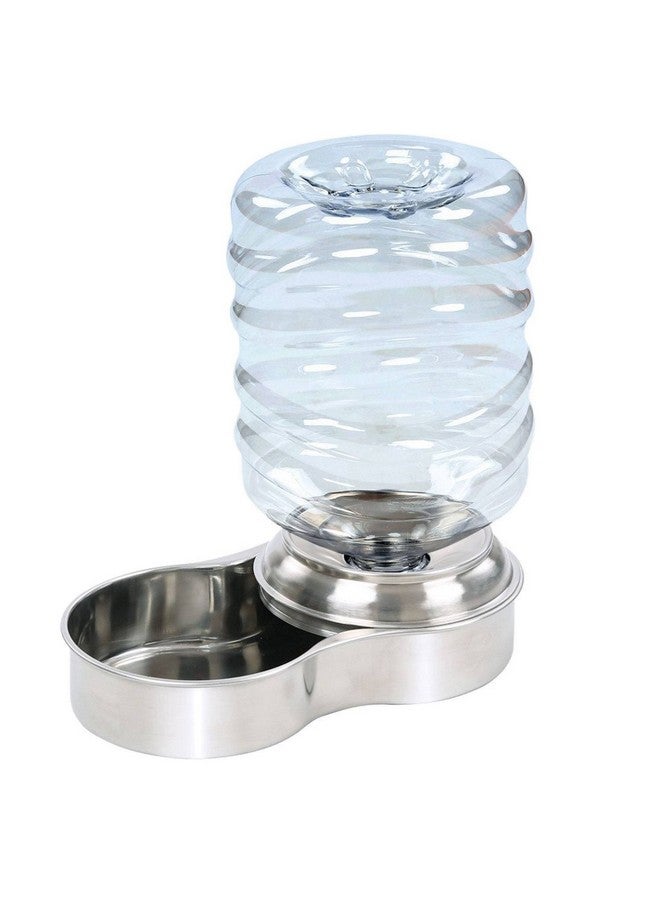 Etna Stainless Steel Pet Dog Cat Water Fountain Bowl, Holds 3 Liters - Image 4