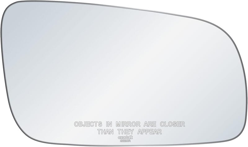 Rugged TUFF exactafit 8220R Passenger Side Mirror Glass Replacement Plus 3m Adhesives Compatible With Volkswagen Cabrio Golf Jetta Passat Right Hand Door Wing RH Room to room portable - Image 1