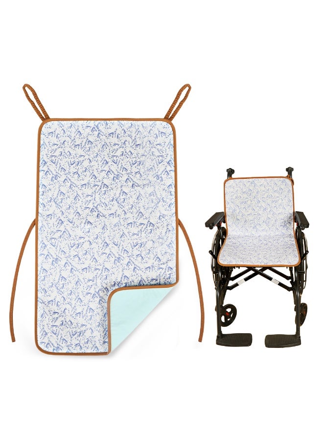 Ehucon Highly Absorbent Incontinence Waterproof Pads for Wheelchairs - Colorful Patterns for a Smile - Extra Large Washable & Reusable Seat Covers - Image 1