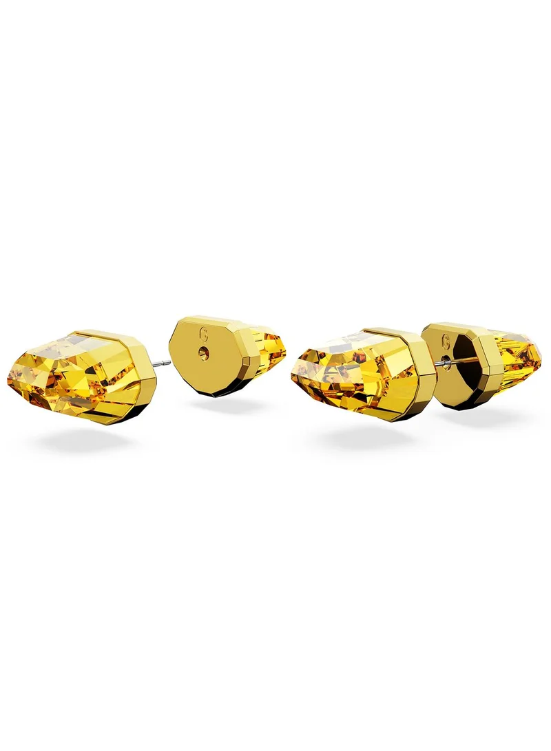 SWAROVSKI Lucent Gold-Tone Plated Stud Earrings