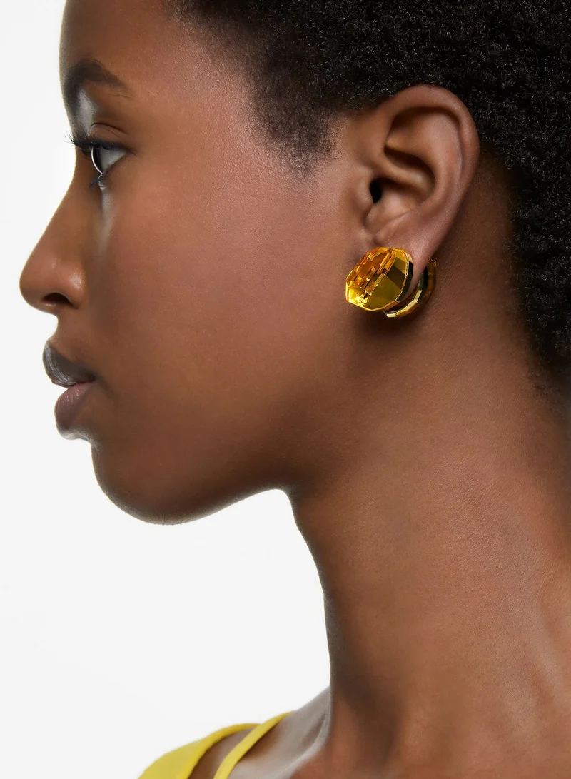 SWAROVSKI Lucent Gold-Tone Plated Stud Earrings
