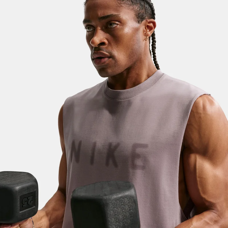 Nike Brown Men's N.A.C. Dri-FIT Training Tank Top for Men | Best Price UAE