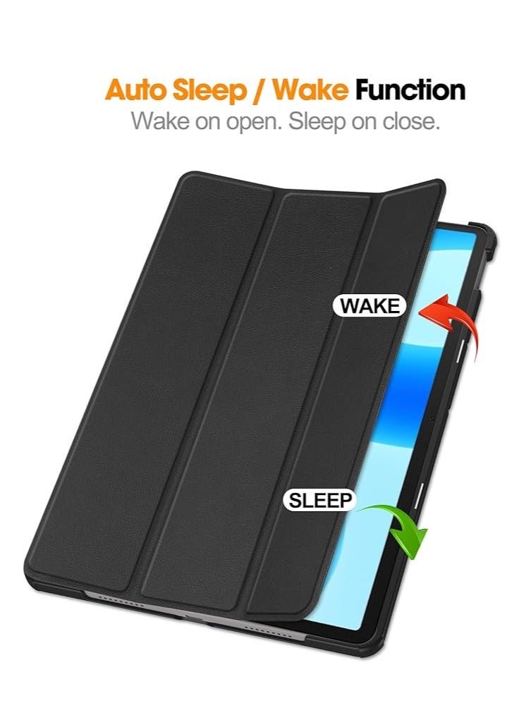 عام قابلة للعرض مع هواوي ميت باد 2023 بحجم 11.5 إنش، غطاء ذكي قابل للطي مع حامل للوحة، تصميم مبتكر مع رسومات دودل. - Image 3