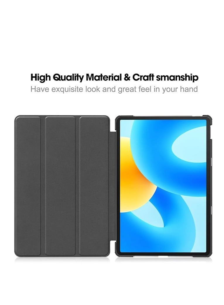 عام قابلة للعرض مع هواوي ميت باد 2023 بحجم 11.5 إنش، غطاء ذكي قابل للطي مع حامل للوحة، تصميم مبتكر مع رسومات دودل. - Image 2