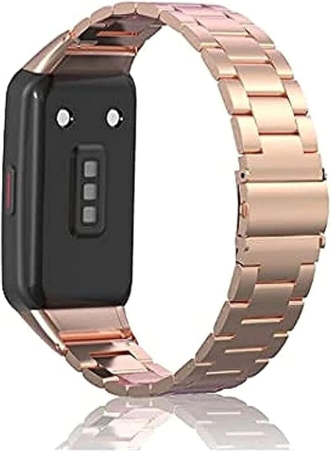 Next Next store Stainless Steel Metal Band Compatible with Huawei Watch 6/Honor Watch Band Wristbands and Loop Bands, Stainless Steel Metal