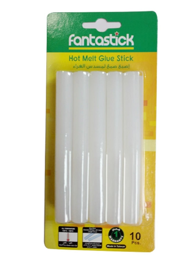 Fanta Stick Glue Stick Hot Melt Thick Fantastick 10 pieces White - Image 2