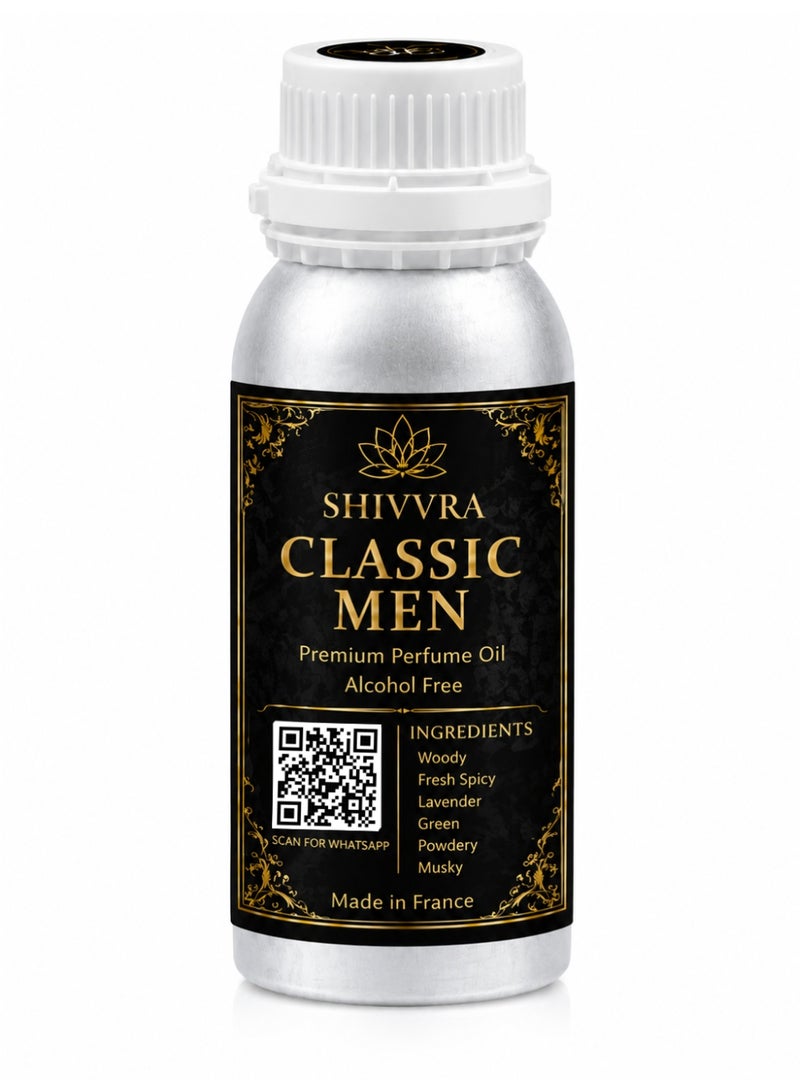 CLASSIQUE MEN Premium Fragrance | Long Lasting Aromatic Oil | Concentrated Aroma Oil | 500ml - Image 1