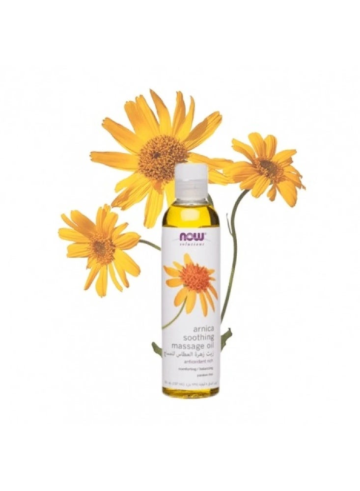 now Soothing Arnica Massage Oil 237ml - Image 2