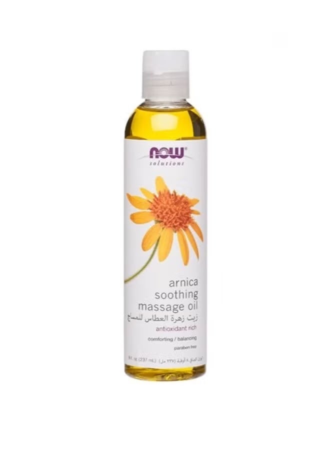 now Soothing Arnica Massage Oil 237ml - Image 1