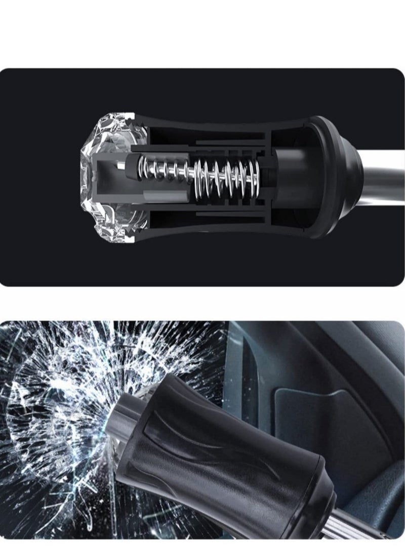 Car Windshield Sun Shade Umbrella with Safety Hammer – Extra Large Foldable Sunshade with Bendable Shaft for UV and Heat Protection (150cm x 85cm) - Image 4