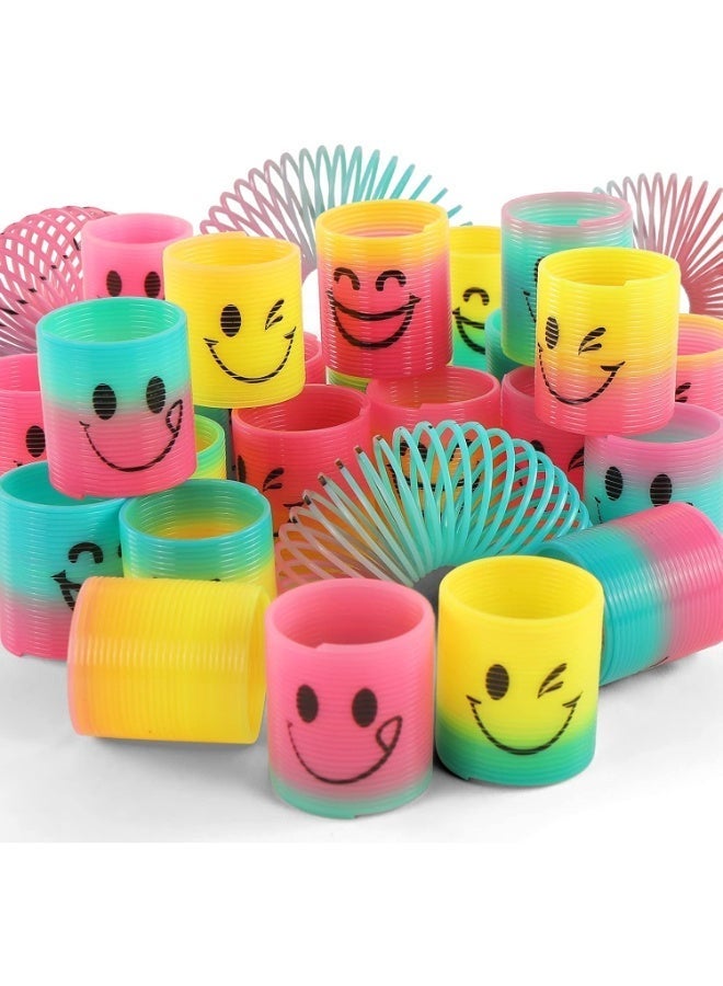TOY GARDEN 30 Pack Rainbow Spring Magic Fidget Toys, Mini Coil Springs for Kids Party Favors and Birthday Goodie Bag Fillers, Carnival Prizes and Classroom Rewards, Colorful Stress Relief Fidget Toys for Boys and Girls, Fun Bulk Sensory Toys for Playtime - Image 5