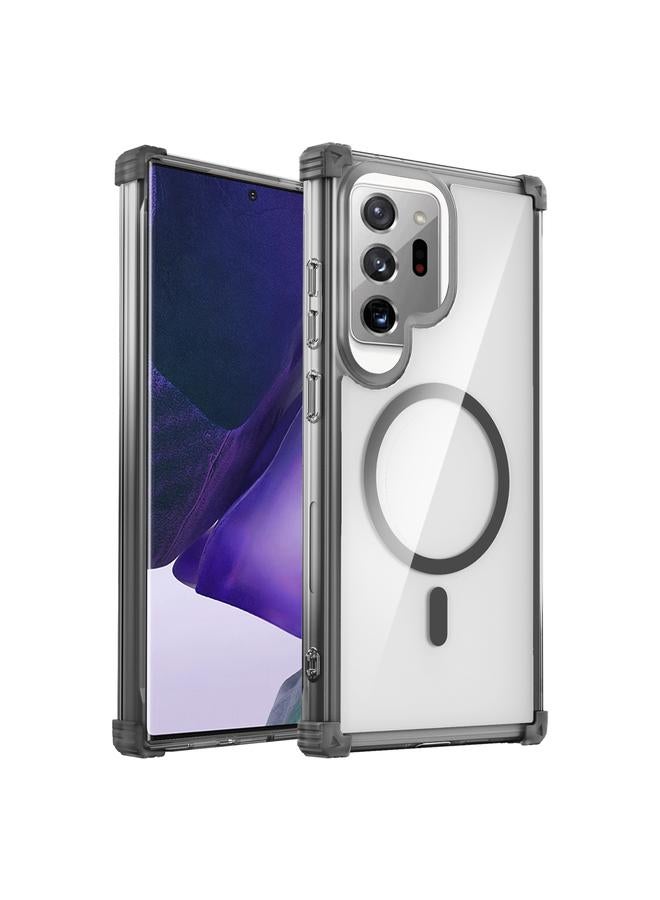 إيروريكس جراب هاتف مغناطيسي شفاف من ماج سيف لهاتف سامسونج جالكسي نوت 20 ألترا - Image 1