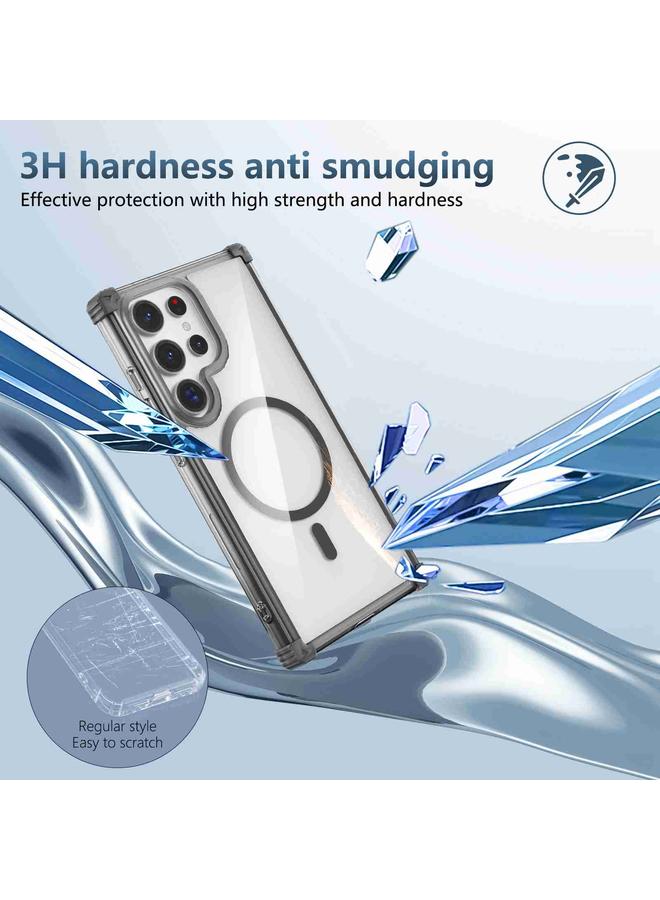 إيروريكس جراب هاتف مغناطيسي شفاف من ماج سيف لهاتف سامسونج جالكسي نوت 20 ألترا - Image 3