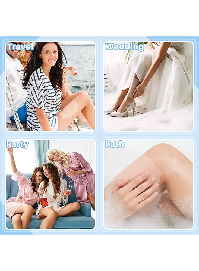 Azonee 20 Pcs Octagon Thigh Lift Tape Skin Lifting Tape Invisible Thigh Tape Tape For Sagging Skin Waterproof Tape Transparent Cellulite Adhesive Body Tape For Women Skin Lifting Inner Thighs - Image 3