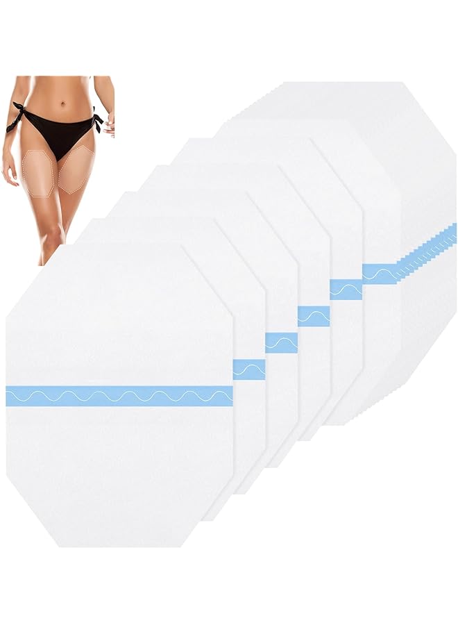 Azonee 20 Pcs Octagon Thigh Lift Tape Skin Lifting Tape Invisible Thigh Tape Tape For Sagging Skin Waterproof Tape Transparent Cellulite Adhesive Body Tape For Women Skin Lifting Inner Thighs - Image 1