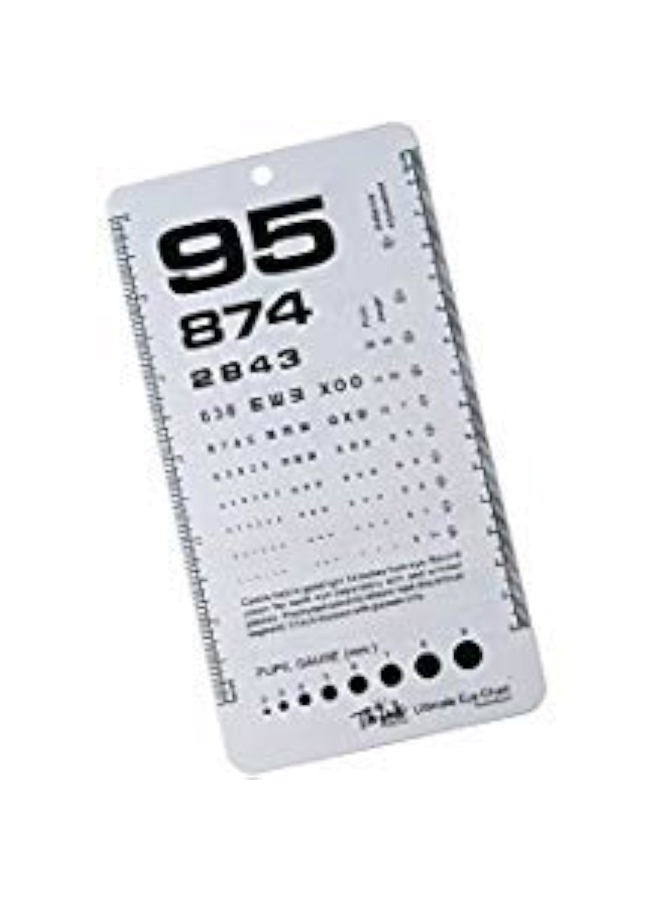 Think Ultimate Pocket Eye Chart Rosenbaum/Snellen - Image 1
