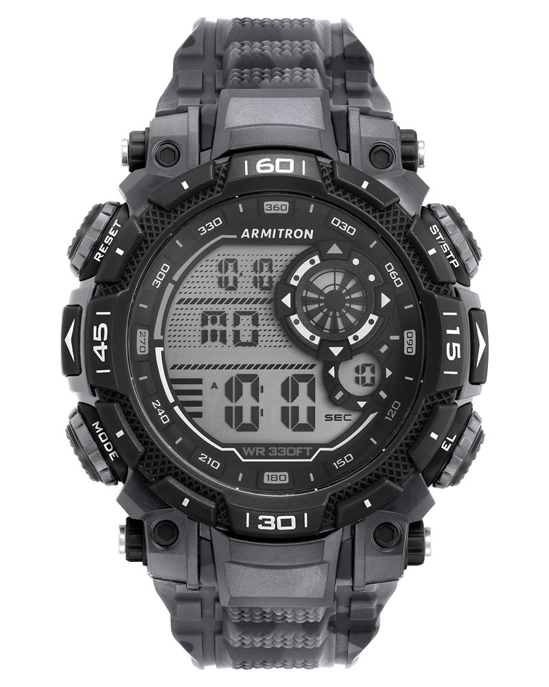 Armitron Sport Men's Digital Chronograph Resin Strap Watch, 40/8397 - Image 1