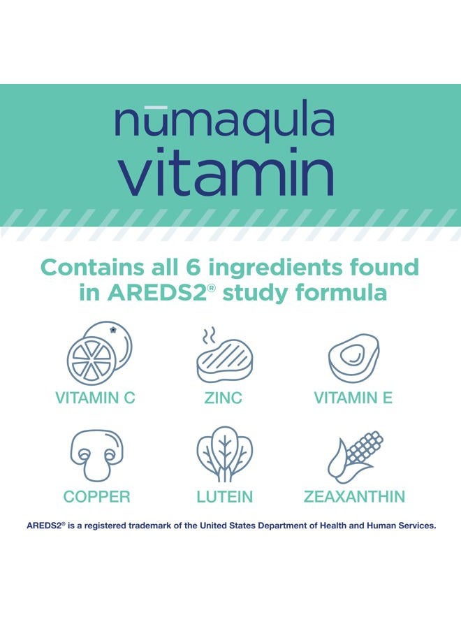 PRN nūmaqula Vitamin - AREDS2 Based Formula with Unique Enhancements - for Advanced Macular Support | 1 Month Supply - Image 2