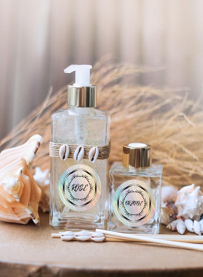 MUNBYN 2 Inch Round Shell Texture Thermal Labels, Direct Waterproof Circle Thermal Sticker Labels for Small Business, 500 Labels/Roll (Colorful) - Image 4