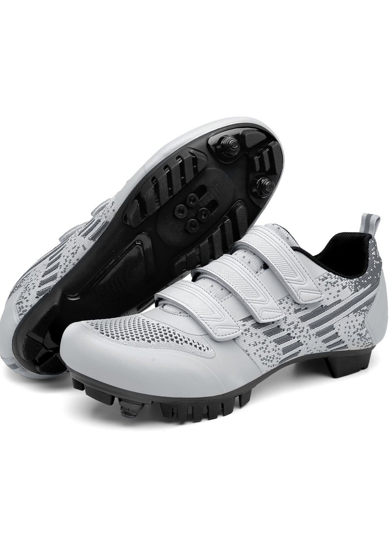 KUYING New Type of Road Lock Cycling Shoes Hard Sole Mountaineering Shoes Racing Sports Shoes 