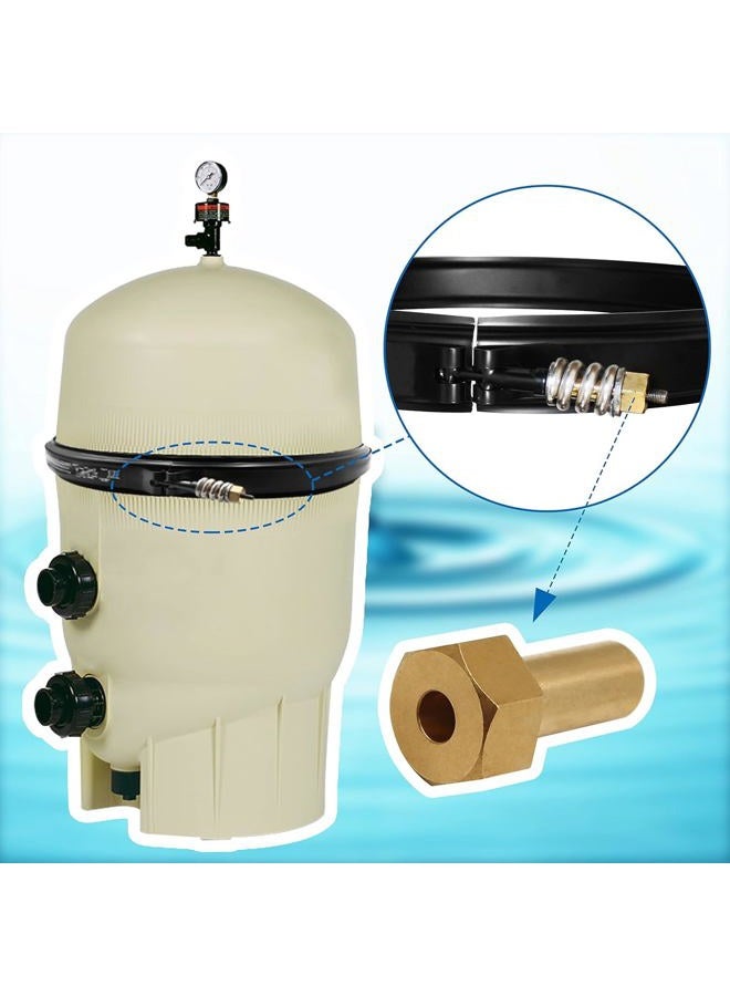 salangid metalblock 194997 Machined Nut Replace for Pentair, Suitable for Pentair FNS Pool and Spa D.E. Filters, Compatible with Pentair Quad Pool and Spa D.E. Filters - Image 3