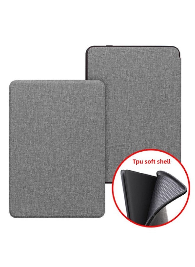 Applicable Kindle Protective Case Paperwhite4/3 E-book Leather Case 2019kindle658 Youth Version Shell-Color:Brown-Applicable Model:KPW4