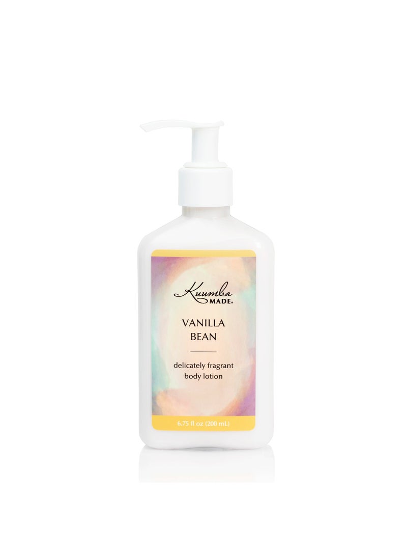 Kuumba Made - Kuumba Made - Vanilla Bean Body Lotion 6.75 fl oz (200 ml) | Moisturizing Scented Lotion with Dispenser Pump - Image 1