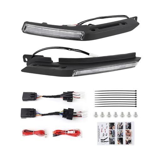 Atubeix Amber Trail Sight Light for Ford Bronco Accessories 2021 2022 2023 2024 2025,Hood Turn Signal Aluminum Alloy LED Replacement Light fit Bronco 2/4-Door, Hood Handle Light - Image 5