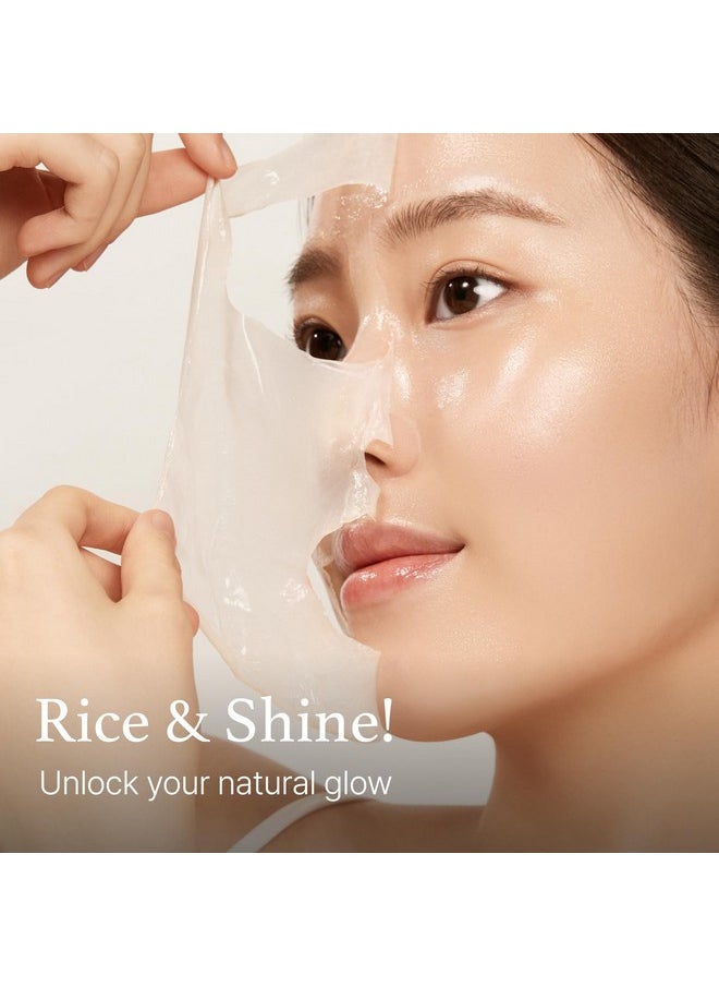 I'M FROM I'm from Rice Glow Peel Off Mask 2.46 Ounce, Unmask Natural Glow, Rice Protein Complex  - Image 3