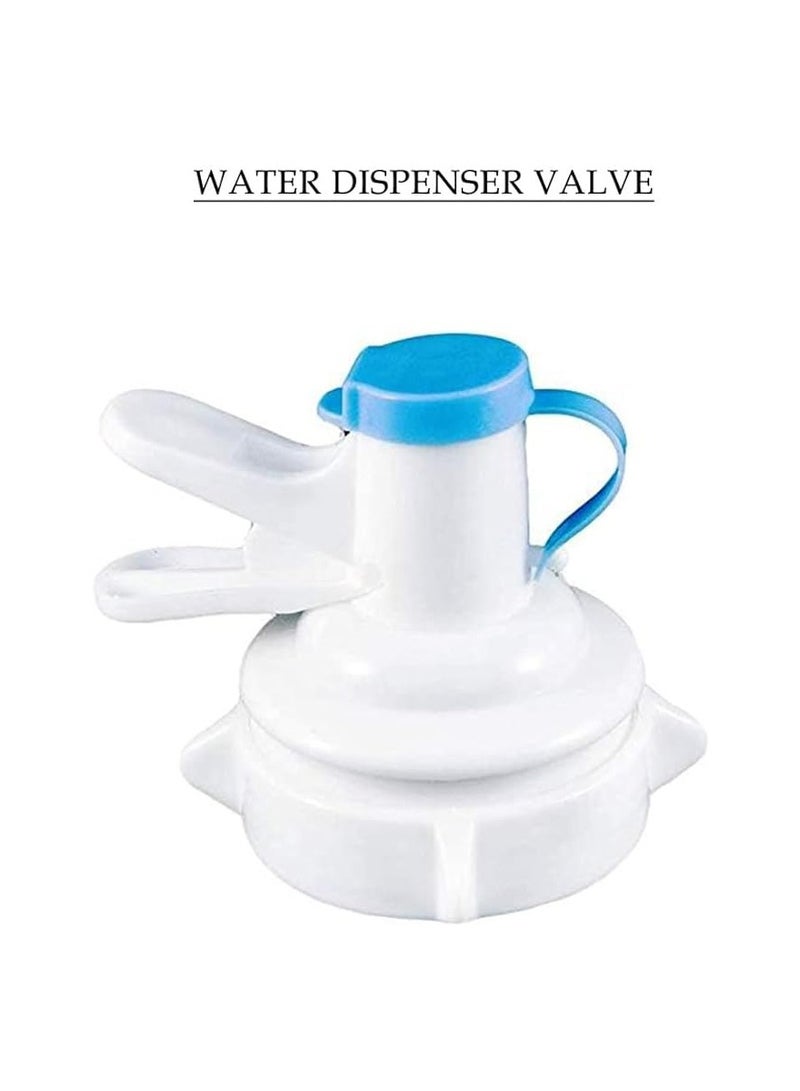 Yuwell Non-Slip Portable Water Bottle Storage Stand With Non-Leak Water Dispenser Valve For 5 Gallon Bottle For Outdoor/Indoor And Home Water Bottle Stand Display Size 30X20X38CM Foolable Size 50X20CM Grey - Image 2