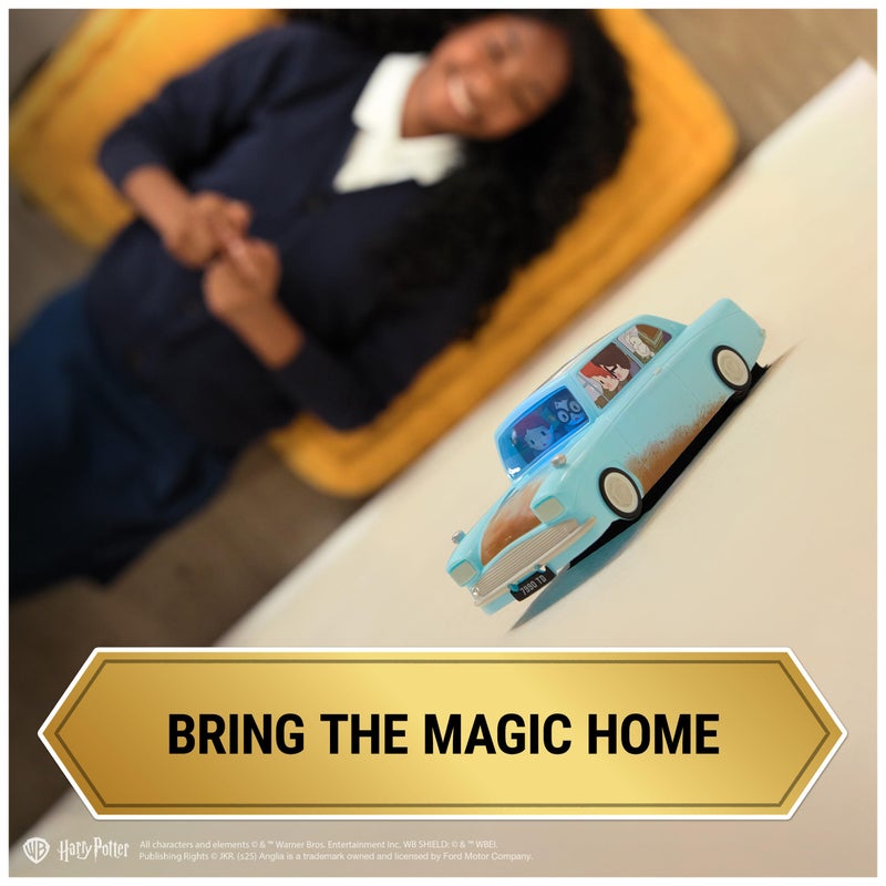 ويزيردنغ وورلد سيارة Wizarding World Harry Potter Weasleys Flying Remote Control مع تقنية الجاذبية الصفرية تقود في الداخل على الجدران والأرضيات ألعاب الأطفال للأعمار من 6 سنوات فما فوق - Image 4