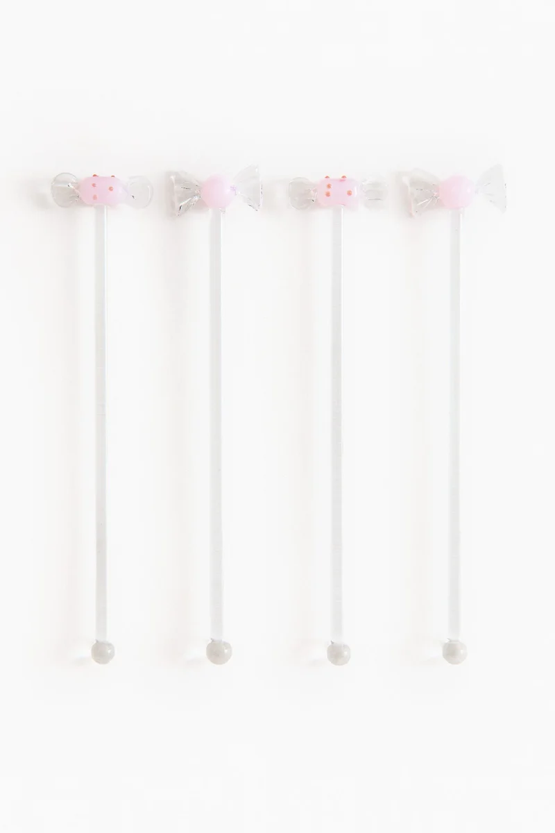H&M 4-pack drink stirrers