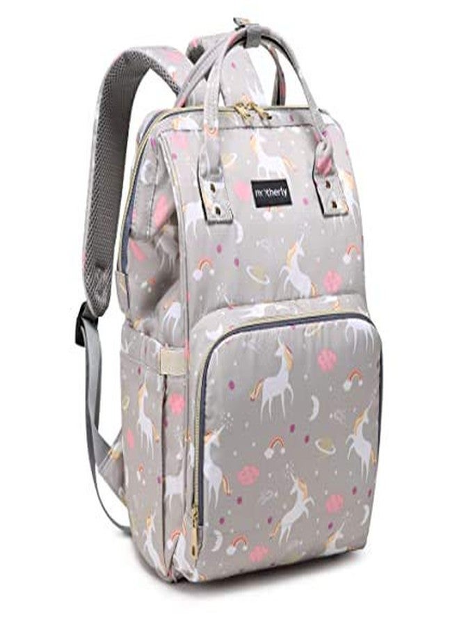 Kids Creation Mommas Baby India Diaper Bag/Mothers Maternity Bags for Travel (Grey) - Image 1