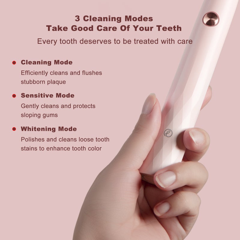 ENCHEN T501 Electric Toothbrush Rechargeable Sonic Toothbrush with 3 Cleaning Modes Waterproof Fully Automatic Toothbrushes for Adults - Image 2