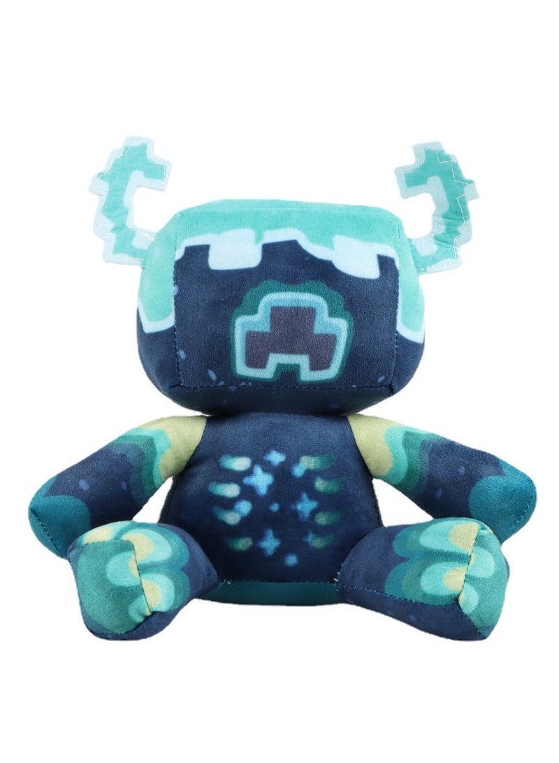 Minecraft Warden Plush Toy - 25cm High, Limited Edition Game Character, Soft and Durable, Perfect for Collecting and Gifting - Image 1