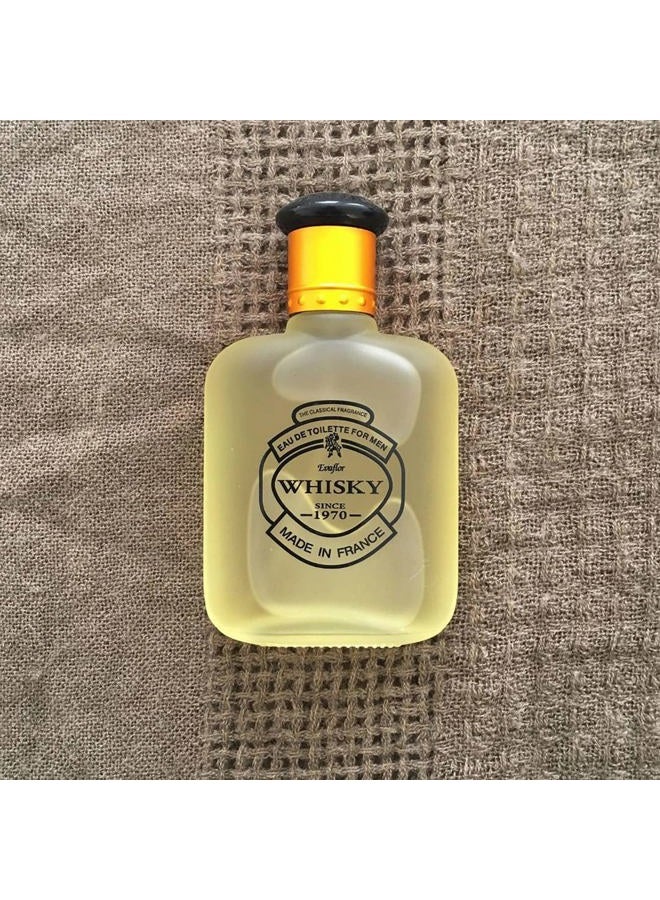 Evaflor ويسكي للرجال • ماء تواليت 100 مل • عطر رجالي • بخاخ • إيفافلورباريس - Image 4
