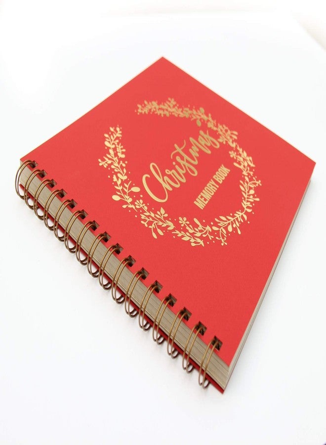 Mod La Vie Christmas Memory Book, Christmas Scrapbook Album 9" x 8.5", 90 Kraft Pages, For Christmas Recipes Traditions, Christmas Story. White Elephant Gift Idea - Image 3