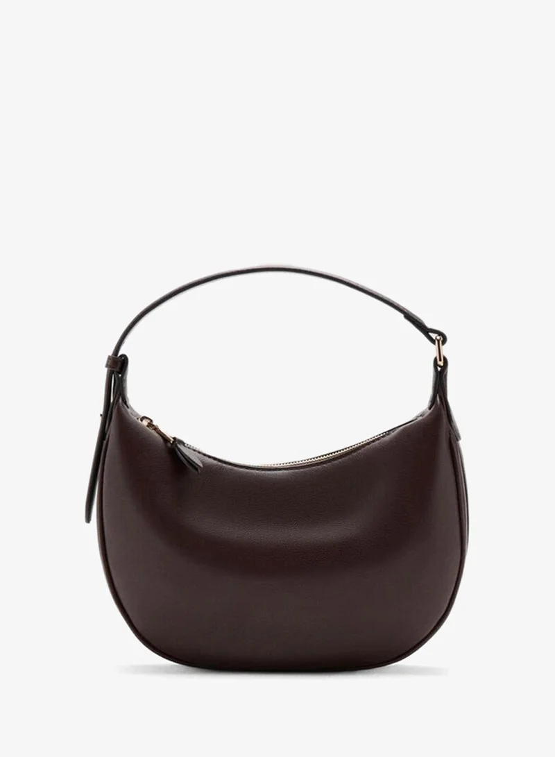 MANGO Oval hand bag