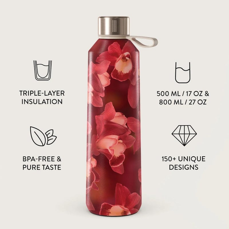 Burga Water Bottle. Keep Your Drinks At The Perfect Temperature And Your Style Impeccable, Whether At The Gym, Office, Or Outdoors (Goddess Energy) (500 Ml) - Image 2
