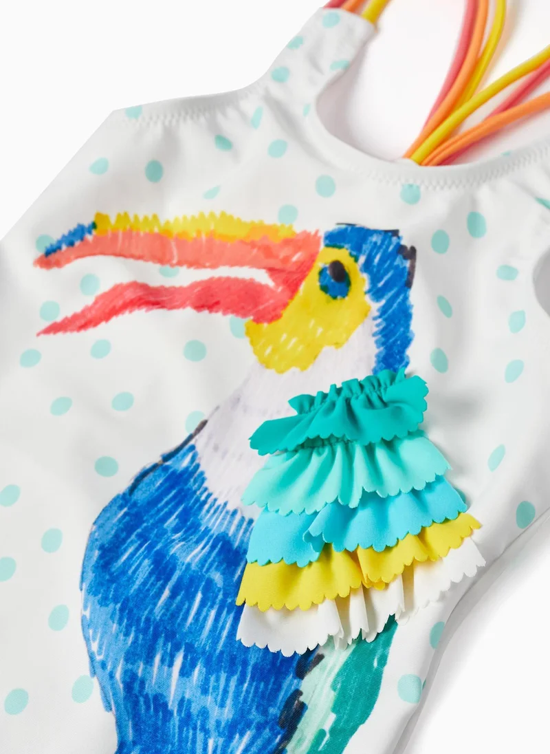 زيبي Swimsuit with UV 80 Protection for Girls 'Tropical'