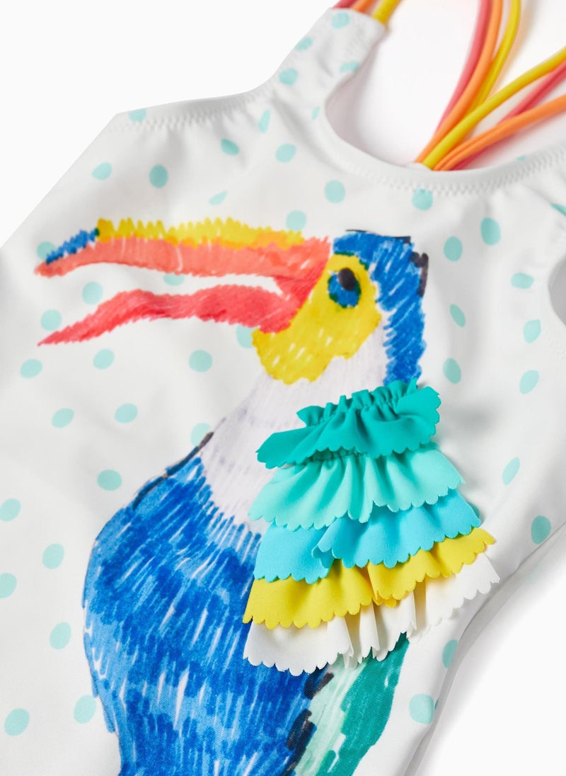 زيبي Swimsuit with UV 80 Protection for Girls 'Tropical' - Image 3