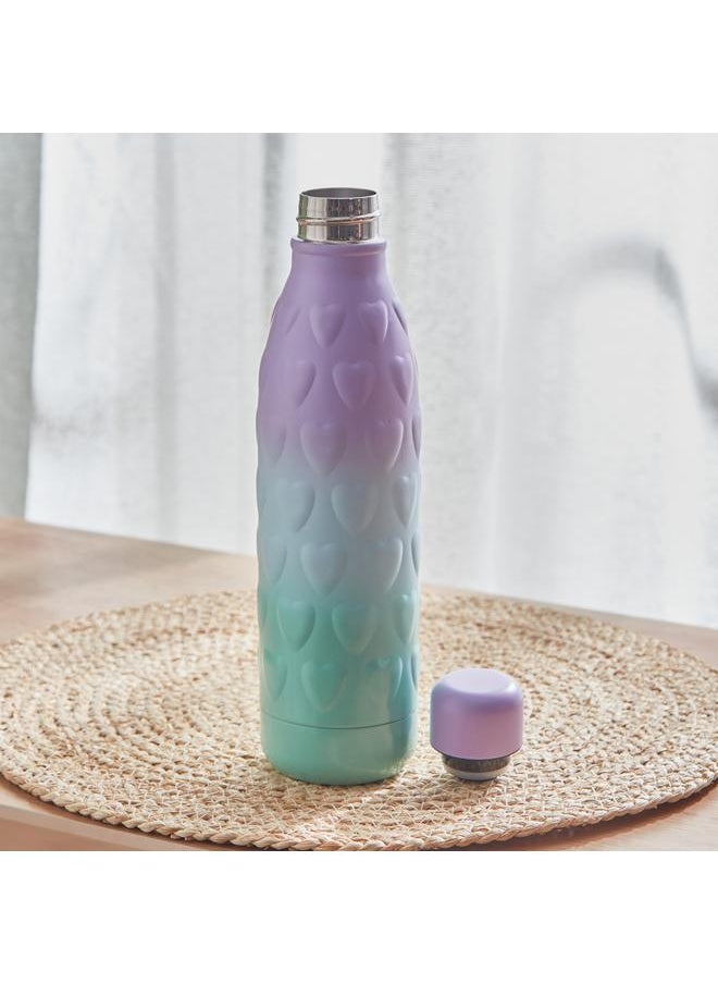 Embossed Print Water Bottle 500 Ml - pzsku/ZF34E55D49313070031DFZ/45/_/1720280782/f8835059-d00a-4996-8e39-980a736f5932