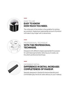 JUNG SAEM MOOL [JUNGSAEMMOOL OFFICIAL] Masterclass Contour Brush | Makeup Artist Brand | Synthetic Fanned makeup Brush | Flawless Sculpting  - Image 3
