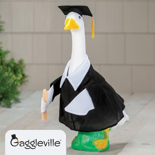 Fox Valley Traders Gaggleville Graduation Goose Outfit, Fits Large 23" H Statue, by Fox Valley Traders - Image 2