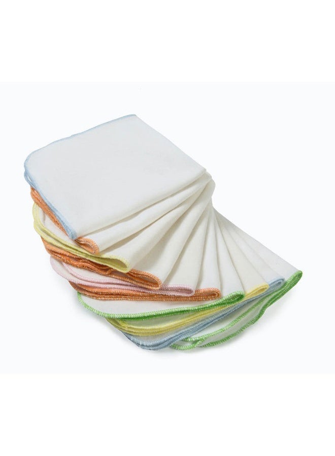 BabyJem مناديل الأطفال، الحجم: 28 × 28 سم، عبوة من 10 قطع