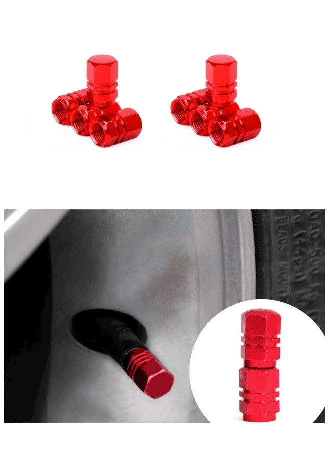 Generic 8-Piece Universal Tyre Valve Stem Cap，Car valve caps, motorcycle valve caps, bicycle valve caps  - Image 1