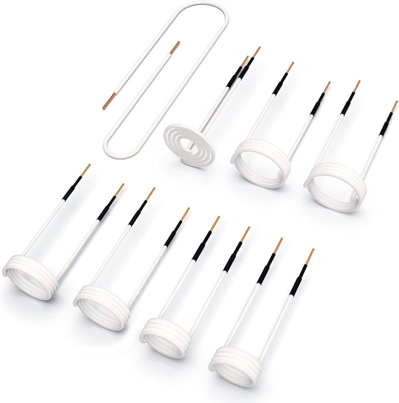 ajee Induction Heater Coil Kit 8PCS - Magnetic Heat Resistant Coils for Rusty Bolt Removal - Image 1