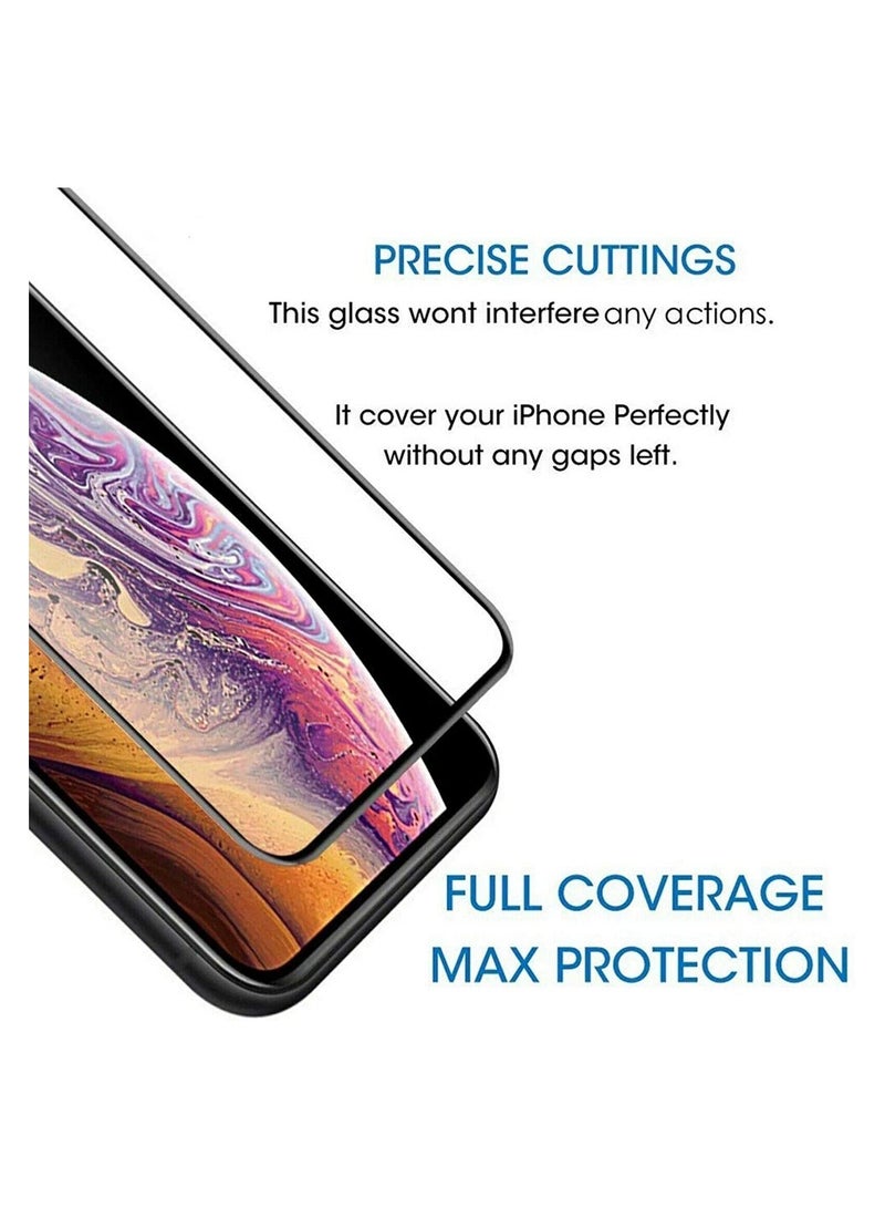 IPhone 11 / XR HD Plus Premium Tempered Glass Screen Protector With Black Frame  - Image 3