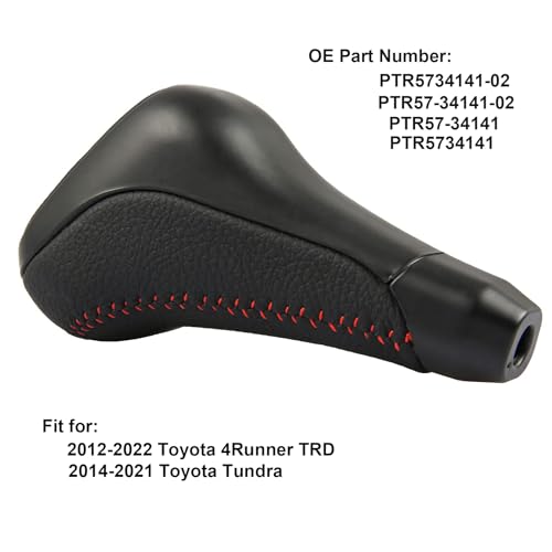 Jiacheng Automatic Gear Shift Knob for Toyota 4Runner TRD Pro 2010-2023, Tundra TRD Pro 2007-2021 Replace for PTR5734141-02 PTR5734141 - Image 2